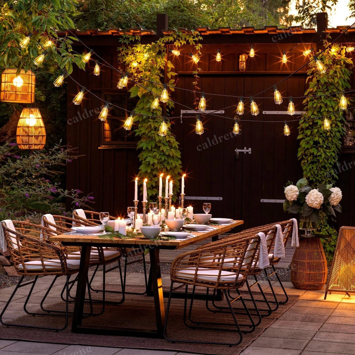 Solar Powered ST38 LED String Lights, Outdoor Waterproof – view 4