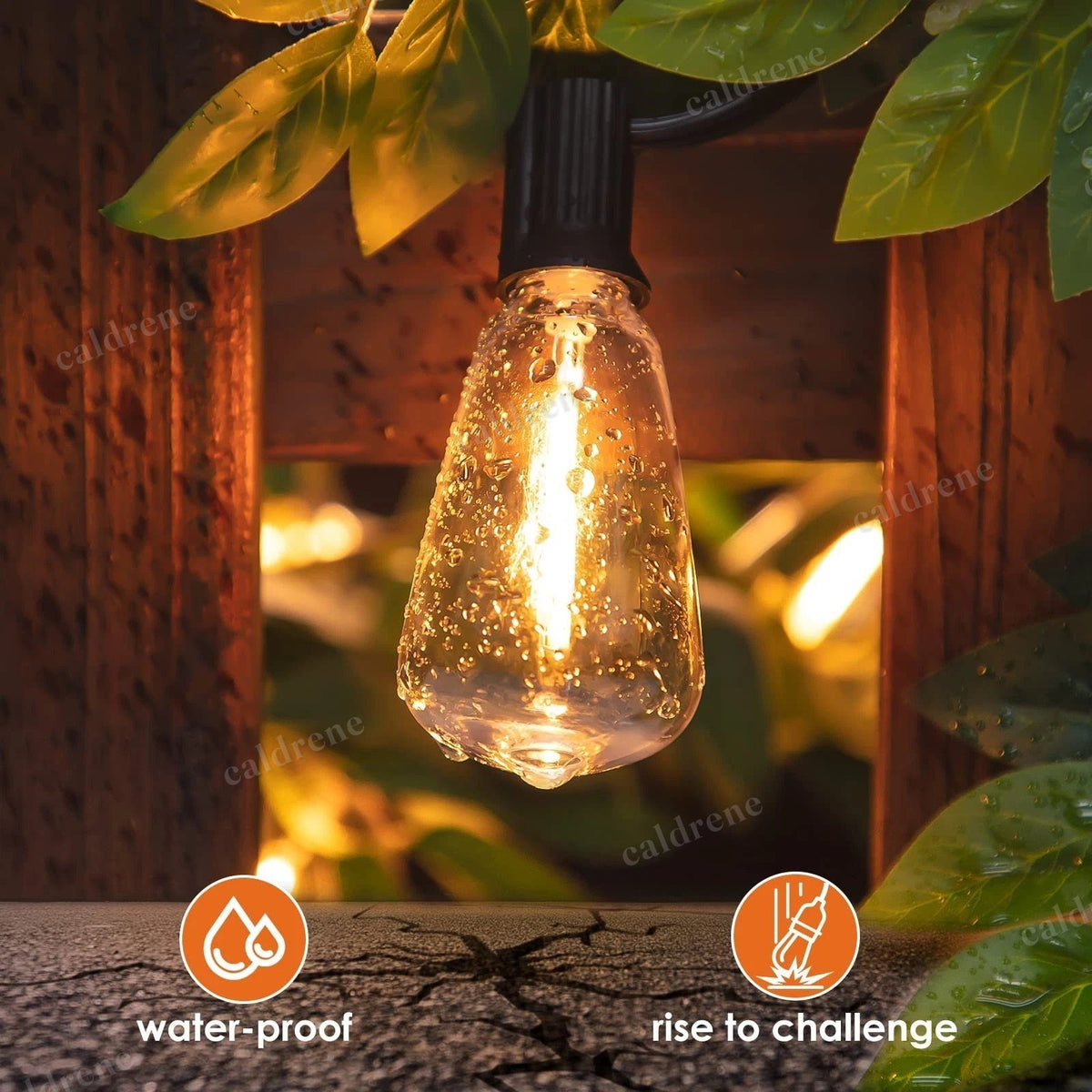Solar Powered ST38 LED String Lights, Outdoor Waterproof – view 6