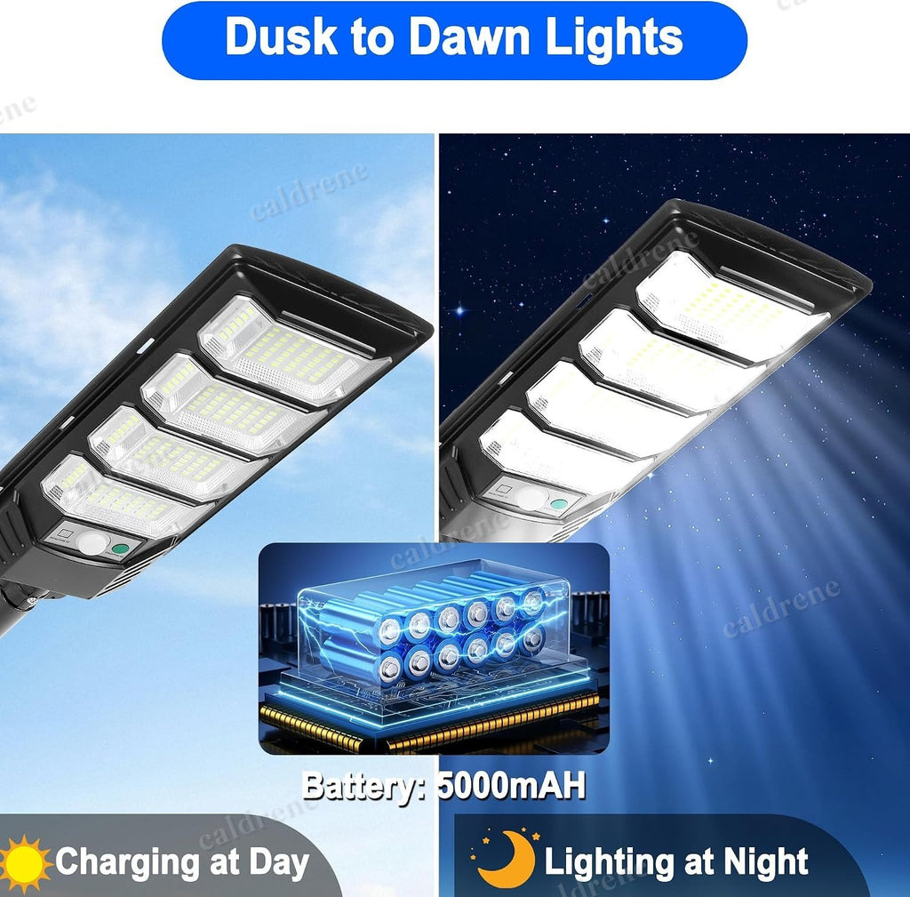 Solar Street Light, Dusk to Dawn, 2 Pack – view 4