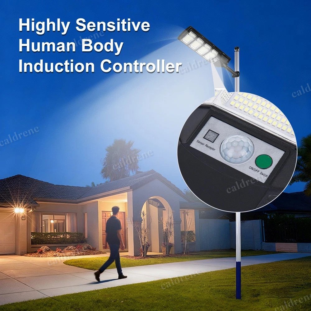 Solar Street Light Dusk to Dawn Outdoor Flood Security Lamp – view 2