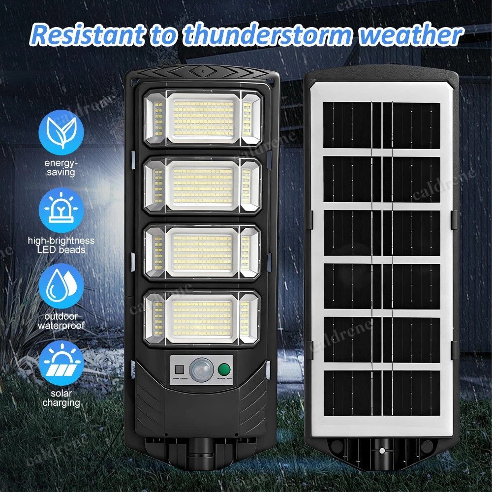 Solar Street Light Dusk to Dawn Outdoor Flood Security Lamp – view 5