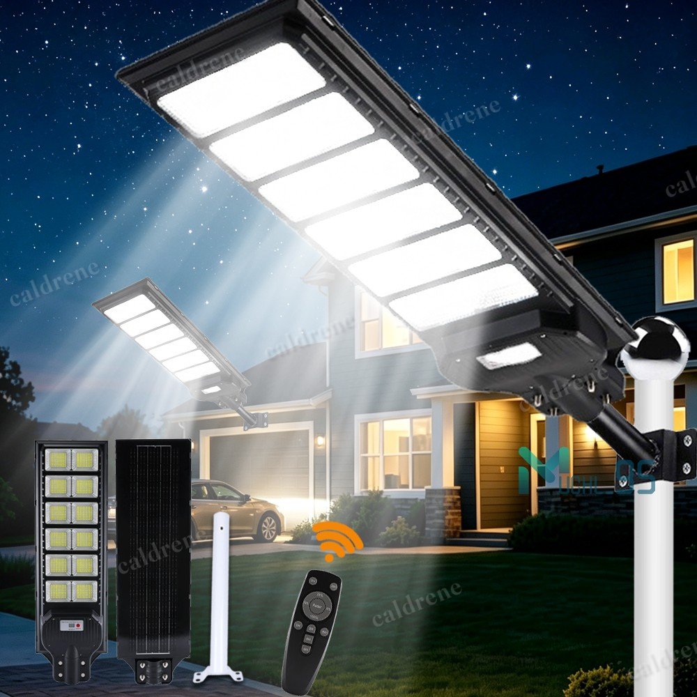Solar Street Light with Motion Sensor, Dusk to Dawn – view 6
