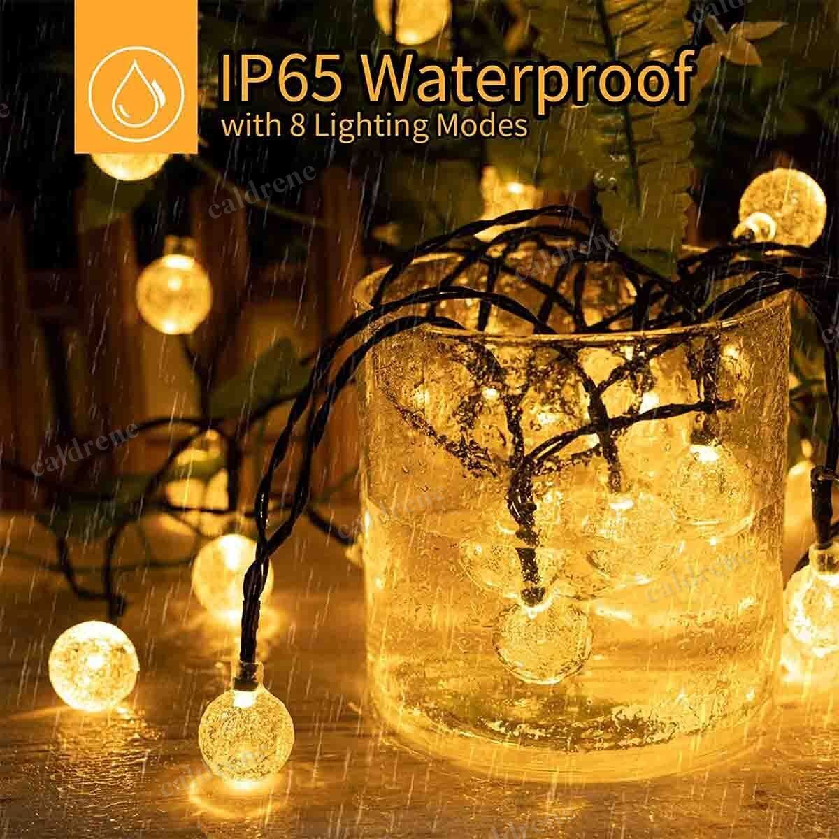 Solar String Lights 23 ft, 50 LED for Patio and Yard – view 7