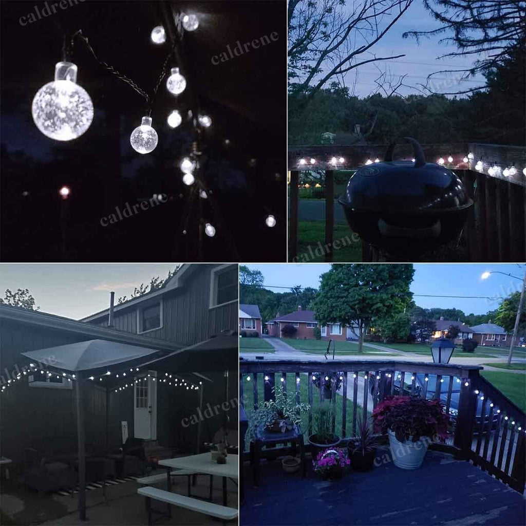 Solar String Lights 23 ft, 50 LED for Patio and Yard – view 9