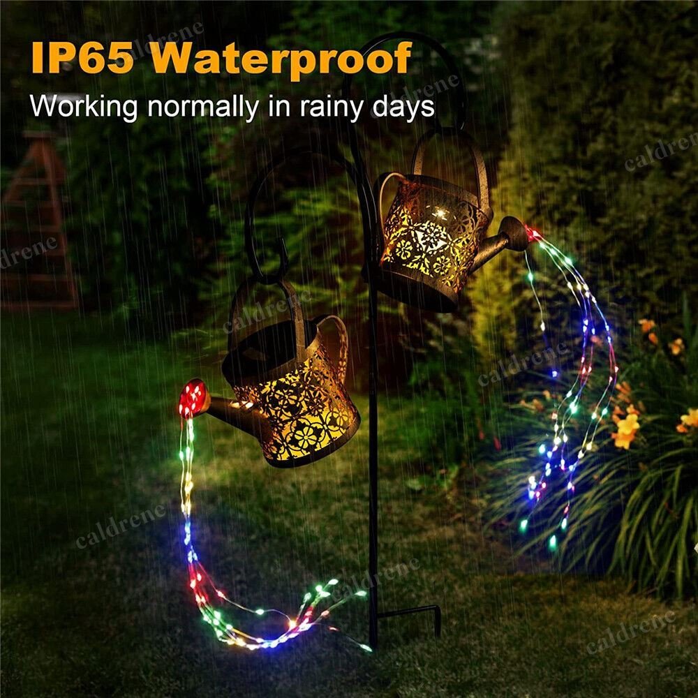 Solar Watering Can Garden Light – view 4