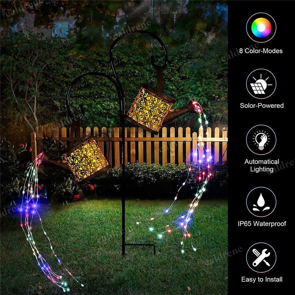 Solar Watering Can Garden Light – view 5