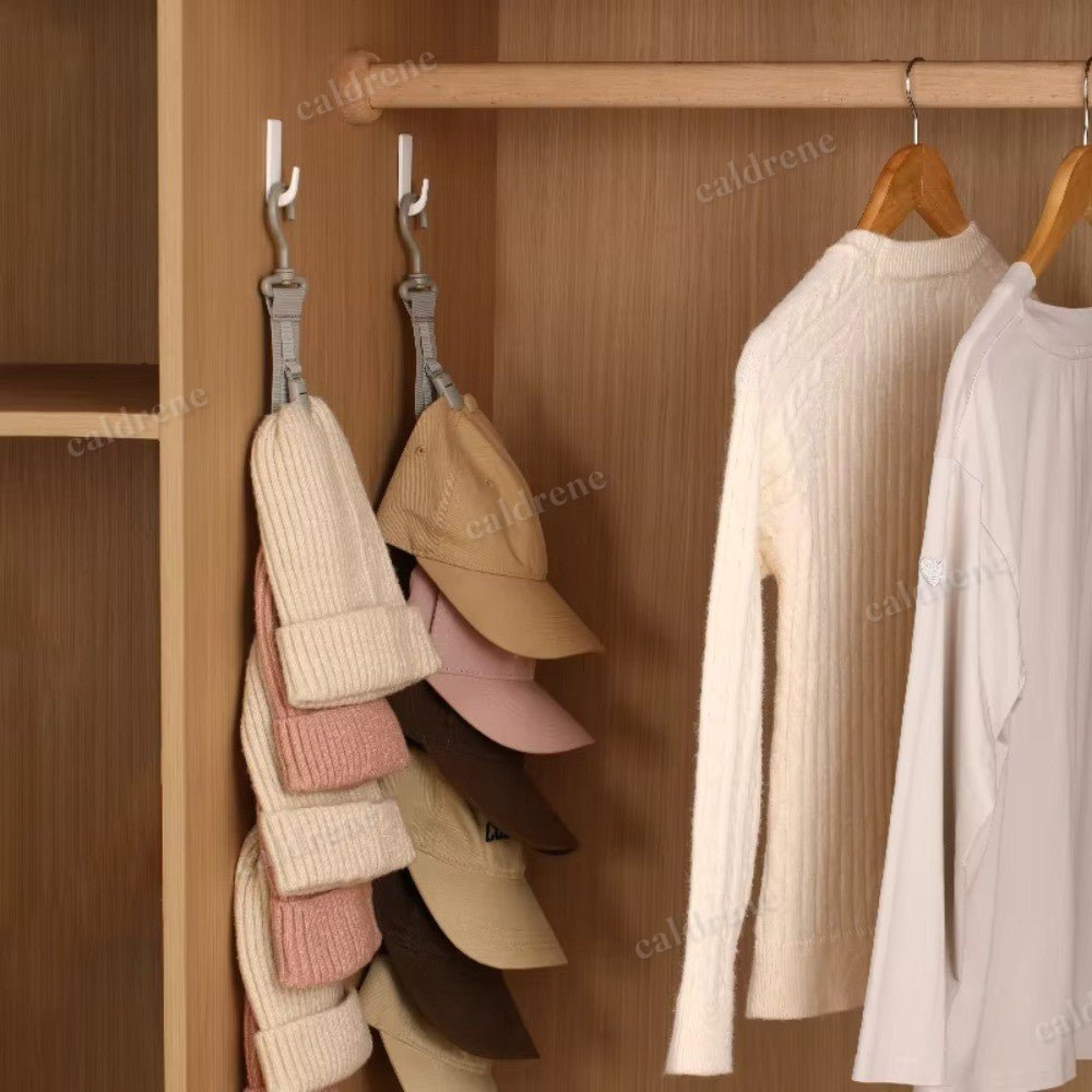 Space Saving Hat Rack Organizer for Door – view 4