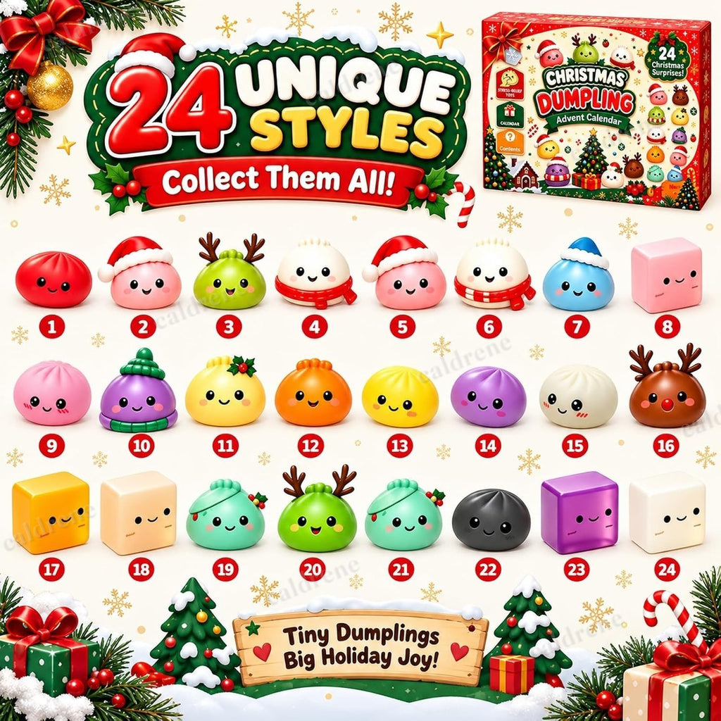 Squishy Dumpling Advent Calendar 2026, 24 Days – view 2
