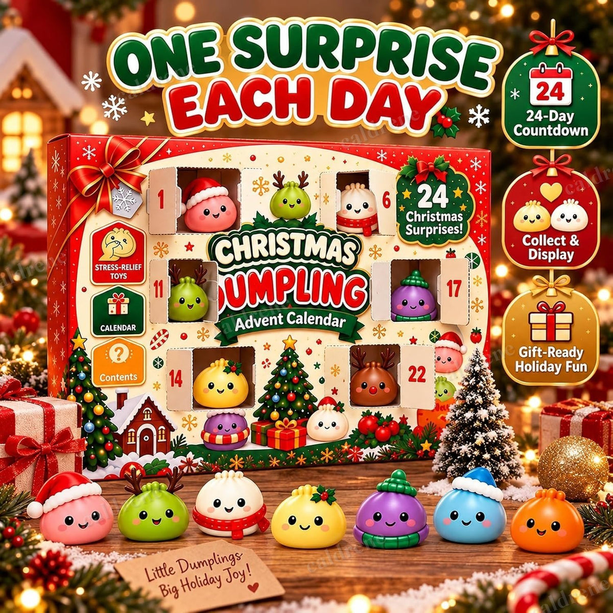 Squishy Dumpling Advent Calendar 2026, 24 Days – view 7