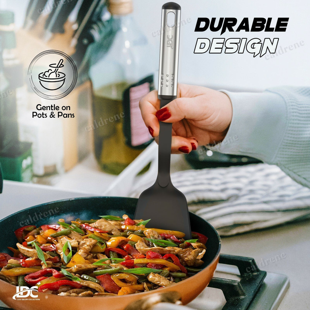 Stainless Steel Cooking Utensil Set, 23 Pieces – view 6