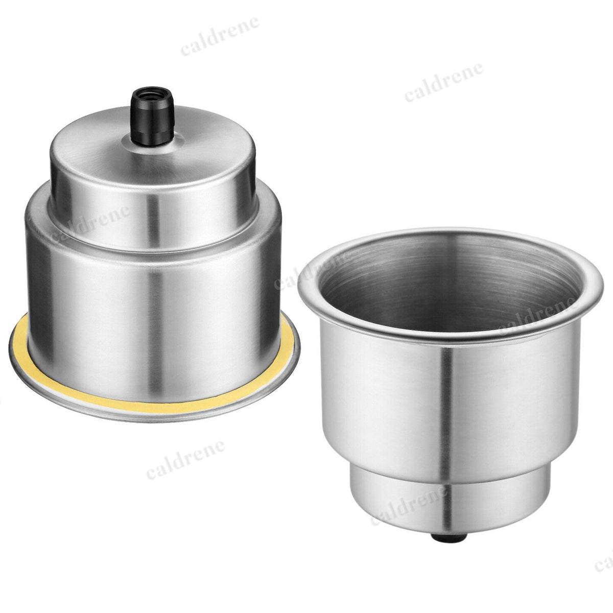 Stainless Steel Cup Holders with Drain, 2 Pack – view 7