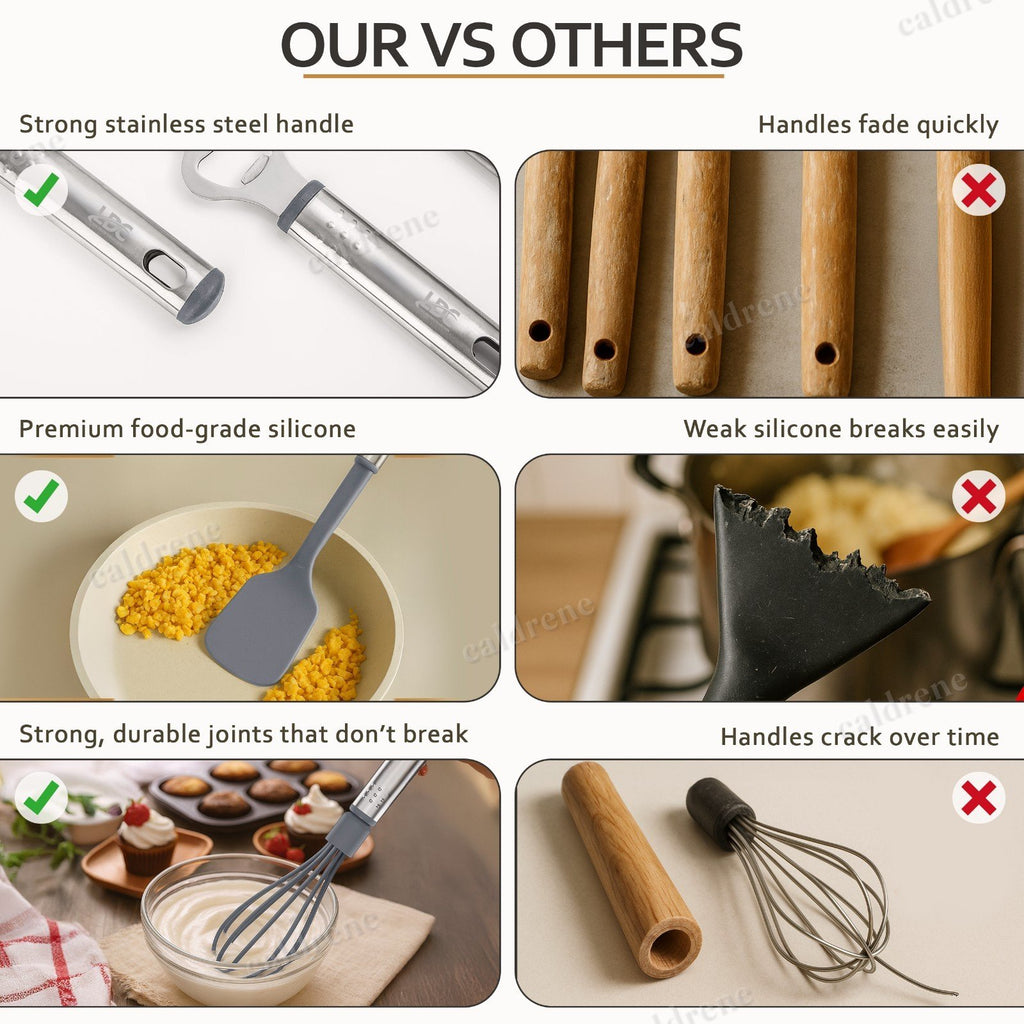 Stainless Steel Kitchen Utensil Set, 23 Pieces – view 6