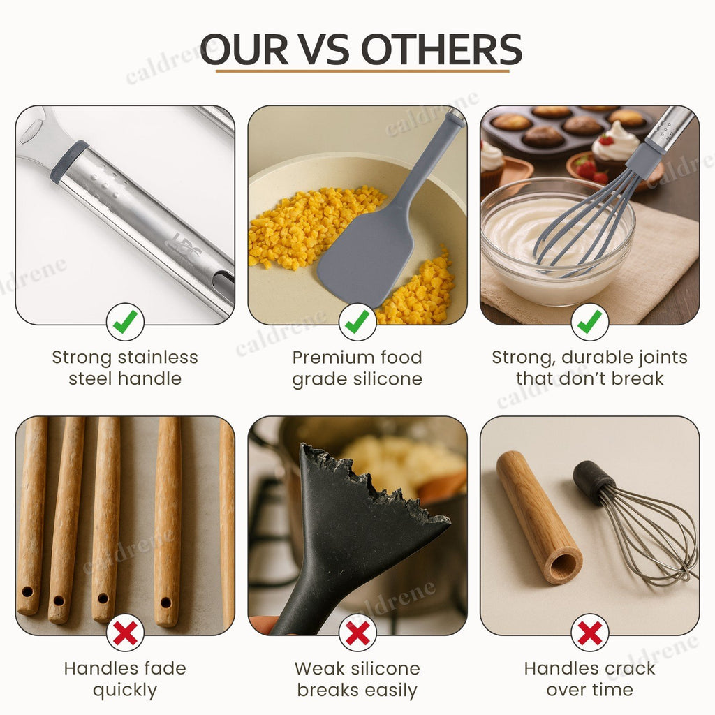 Stainless Steel Kitchen Utensil Set, 23 Pieces – view 7