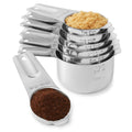 Stainless Steel Measuring Cups, 7 Piece