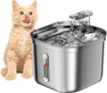 Stainless Steel Pet Water Fountain, 2.2L