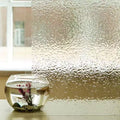 Static Cling Water Ripple Window Film for Privacy and UV Protection