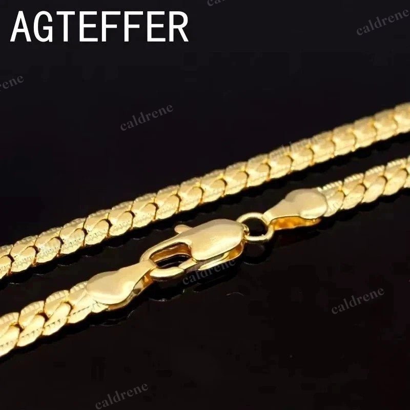 Sterling Silver Chain Necklace for Men and Women – view 6