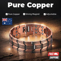 Strength Ultra Magnetic Bracelet for Men Pure Copper Bracelet AUS