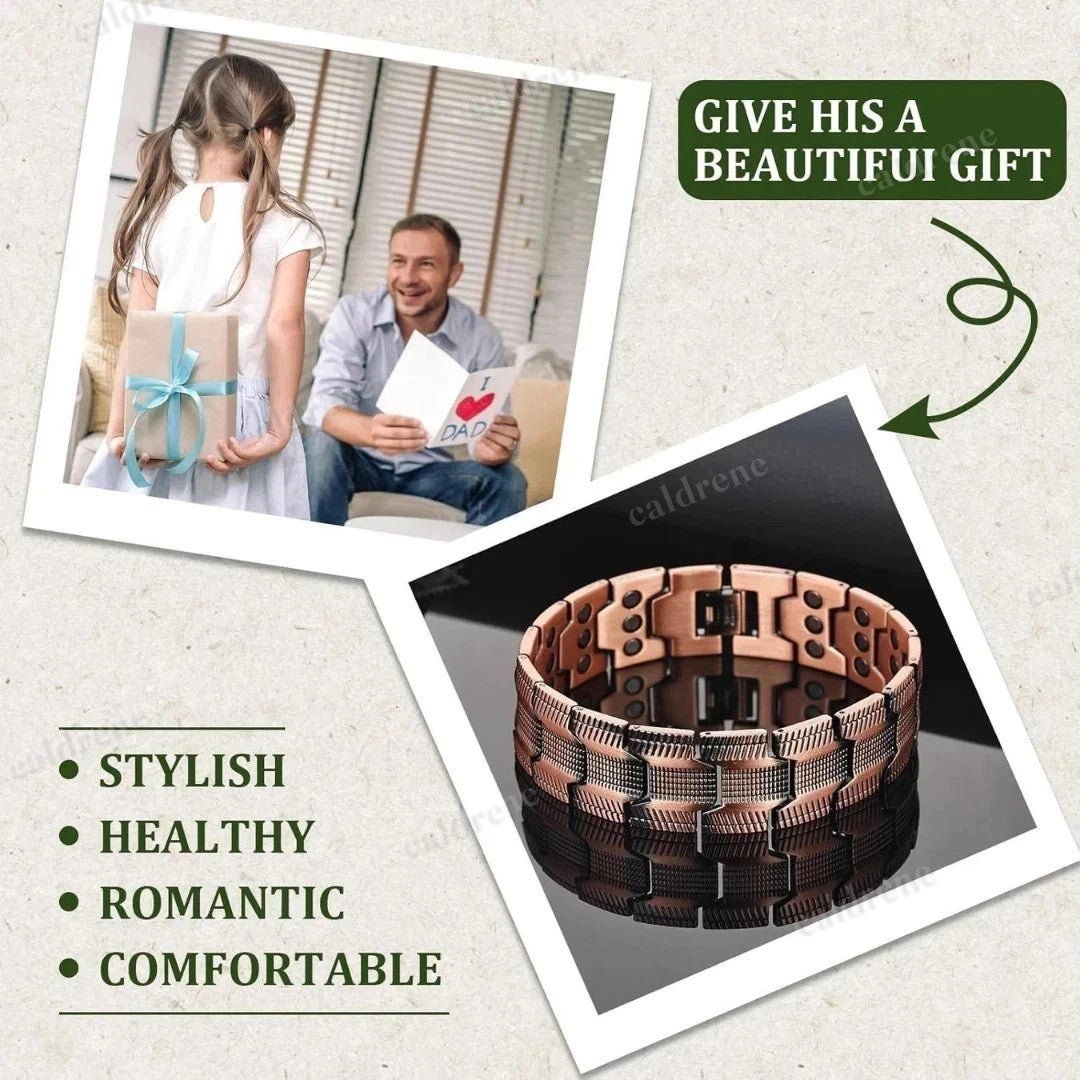 Strength Ultra Magnetic Bracelet for Men Pure Copper Bracelet AUS – view 6