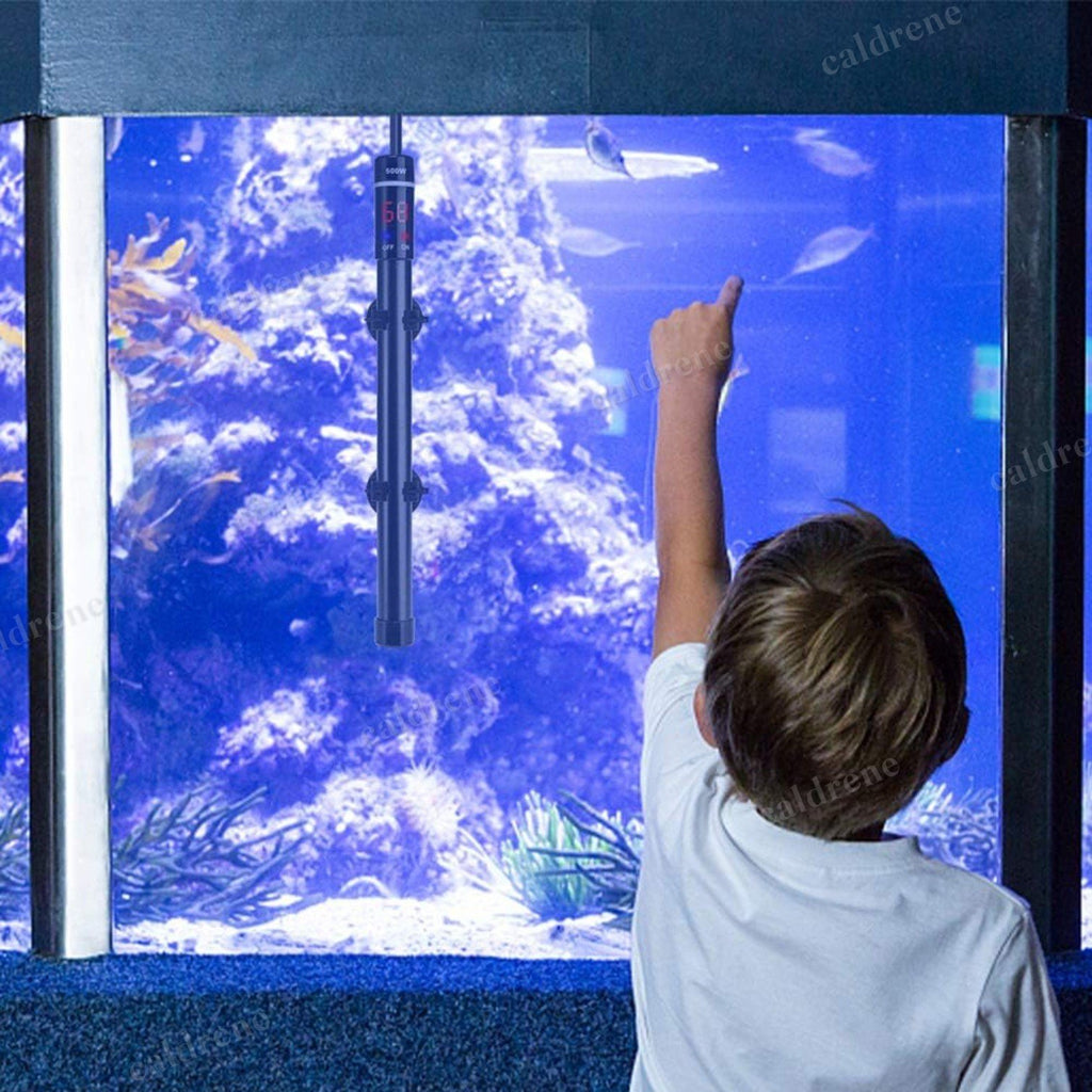 Submersible Aquarium Heater with External Thermostat Display – view 8