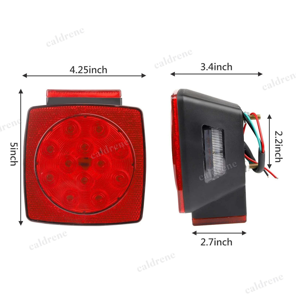 Submersible LED Trailer Tail Light Kit for Boat and Truck, 1 Pair – view 2
