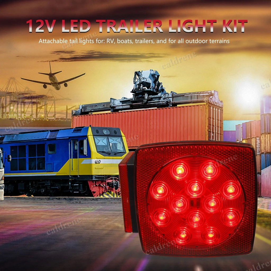 Submersible LED Trailer Tail Light Kit for Boat and Truck, 1 Pair – view 8