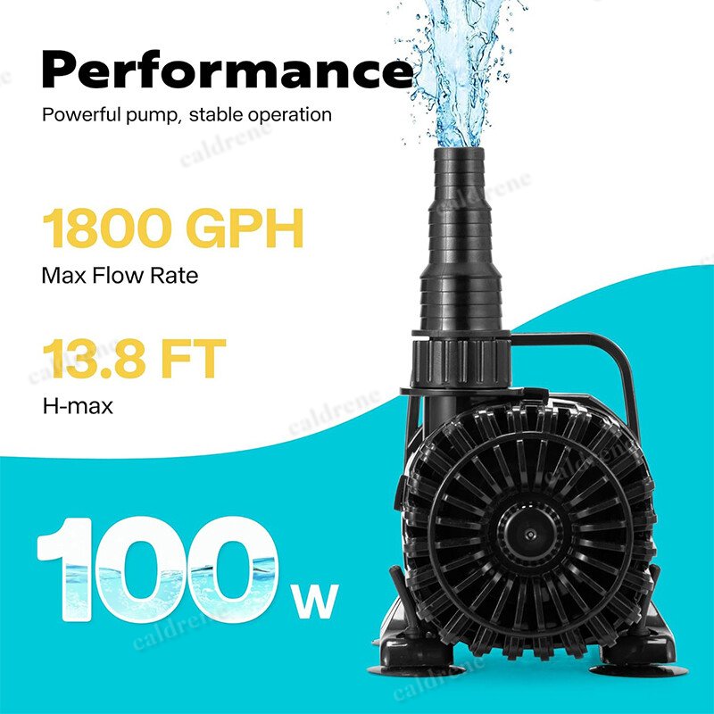 Submersible Pond and Fountain Pump – view 5