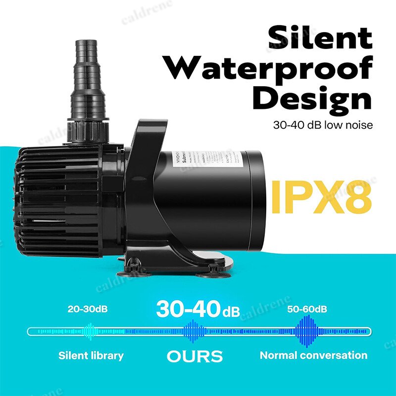 Submersible Pond and Fountain Pump – view 9
