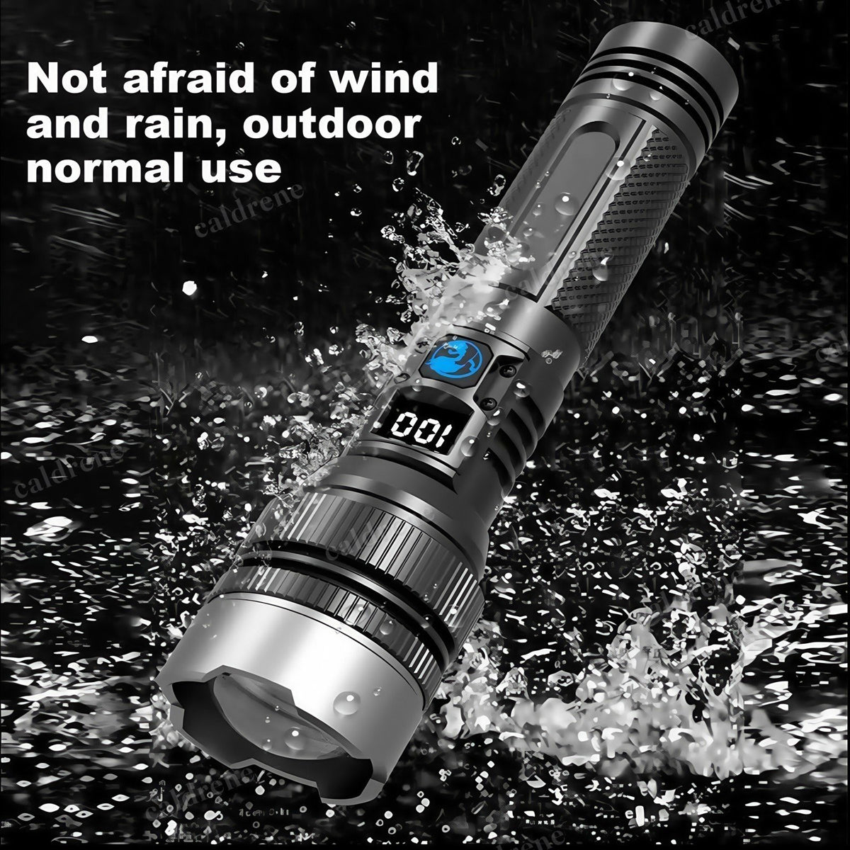 Super Bright Rechargeable LED Tactical Flashlight, 2 Pack – view 4