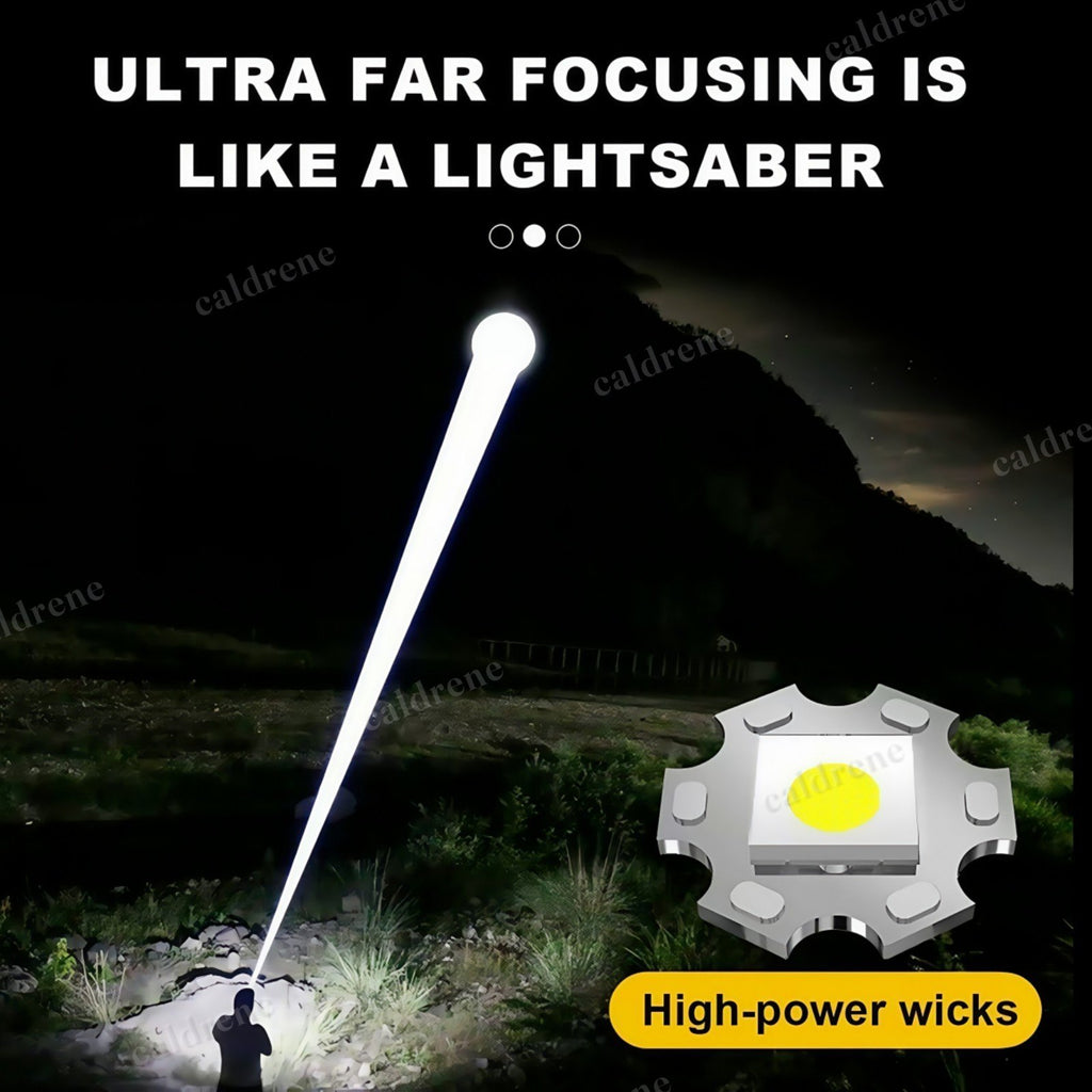 Super Bright Rechargeable LED Tactical Flashlight, 2 Pack – view 5