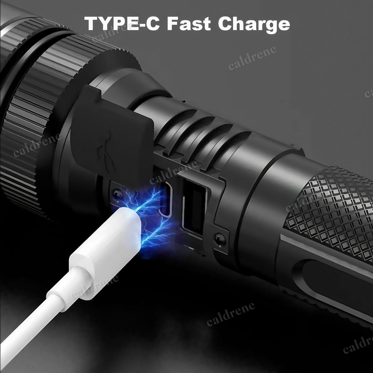 Super Bright Rechargeable LED Tactical Flashlight, 2 Pack – view 7