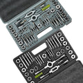 Tap and Die Set, Metric and SAE, 80 Piece
