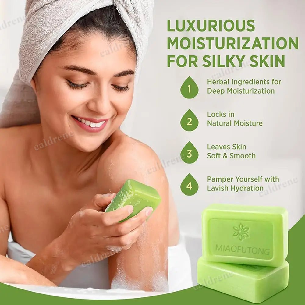 Tea Tree Oil Soap Bar for Gentle Skin Cleaning and Exfoliation – view 3