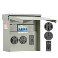 Temporary RV Power Outlet Panel Box, 20 30 50 Amp