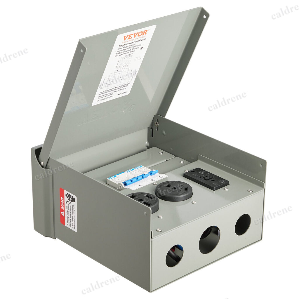 Temporary RV Power Outlet Panel Box, 20 30 50 Amp – view 10