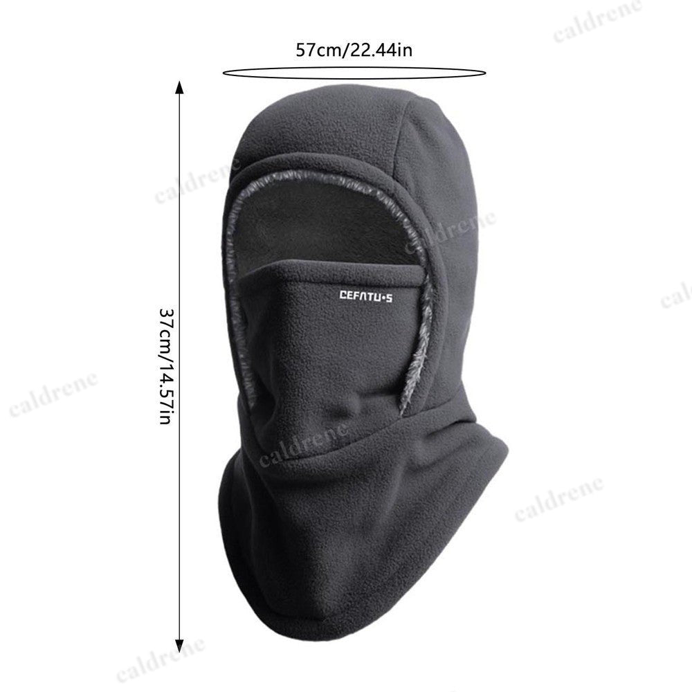 Thermal Fleece Balaclava Face Mask for Winter Activities – view 2