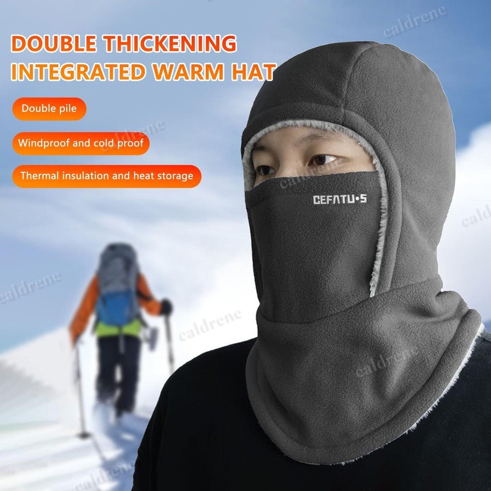 Thermal Fleece Balaclava Face Mask for Winter Activities – view 4