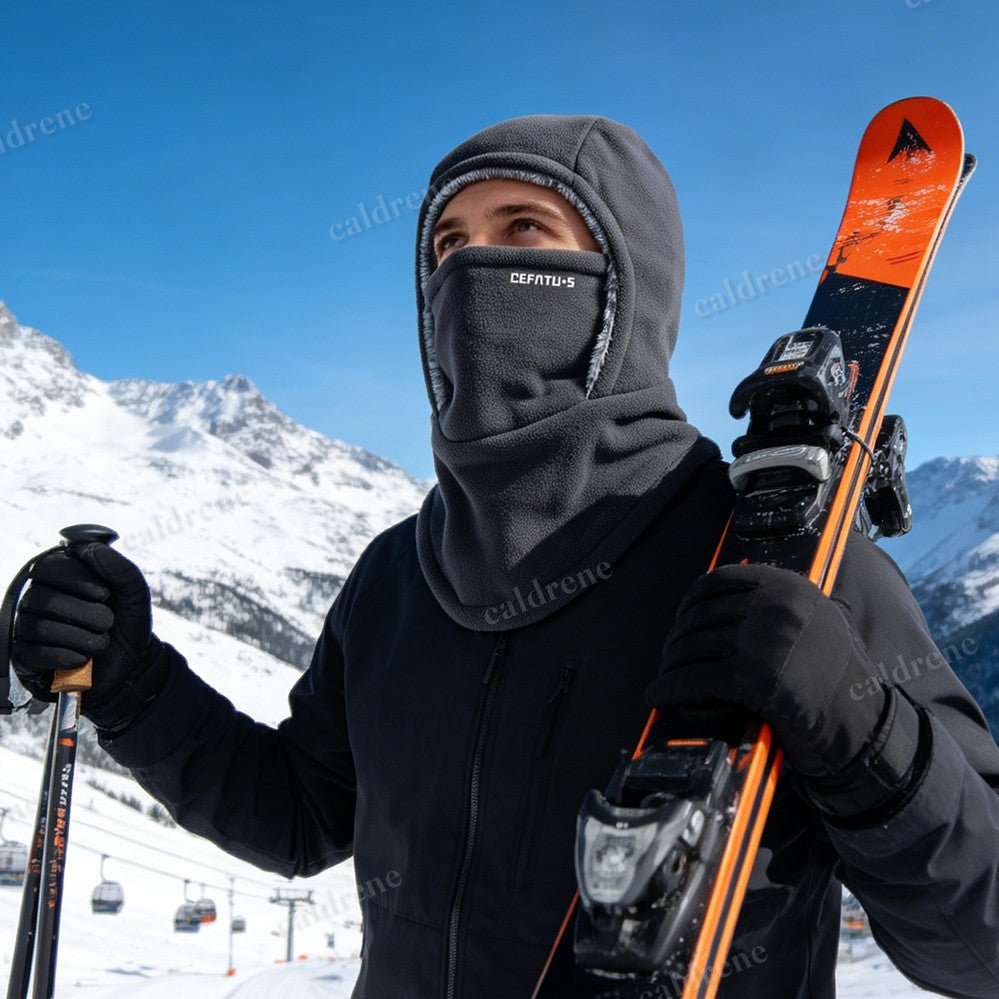 Thermal Fleece Balaclava Face Mask for Winter Activities – view 7
