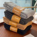 Thermal Heavy Duty Merino Wool Work Socks - 5 Pairs