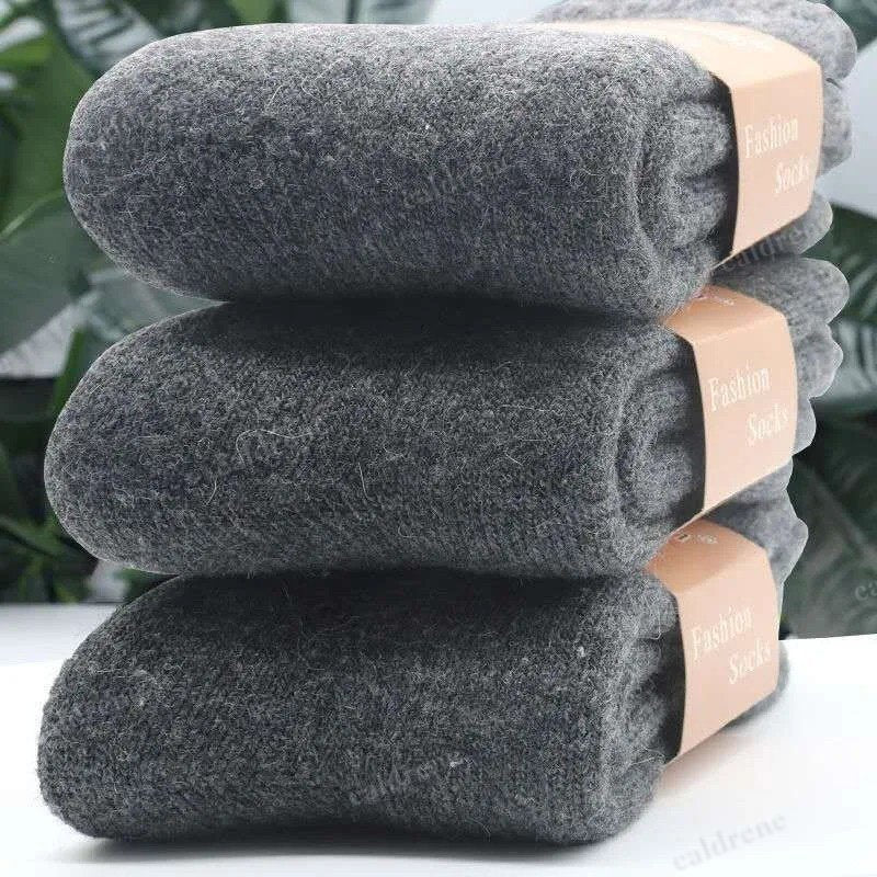 Thermal Heavy Duty Merino Wool Work Socks - 5 Pairs – view 11