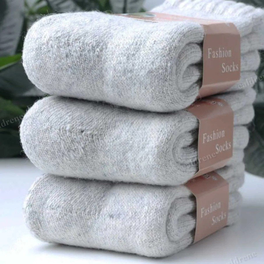 Thermal Heavy Duty Merino Wool Work Socks - 5 Pairs – view 12