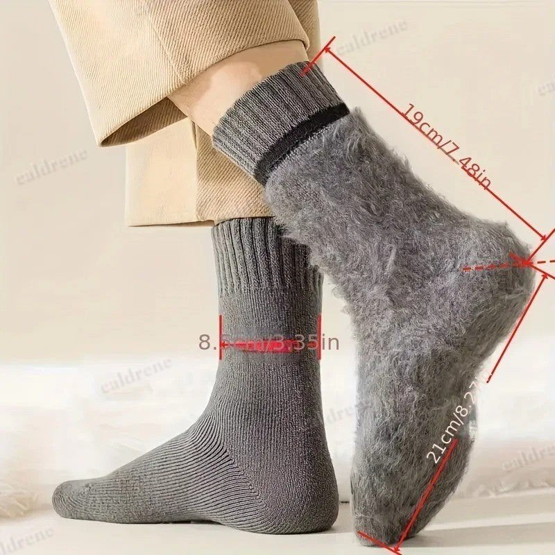 Thermal Heavy Duty Merino Wool Work Socks - 5 Pairs – view 3