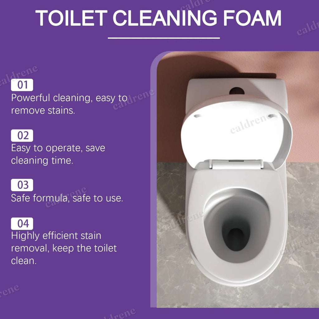 Toilet Cleaning Foam Powder for Deep Descaling and Stain Removal – view 3