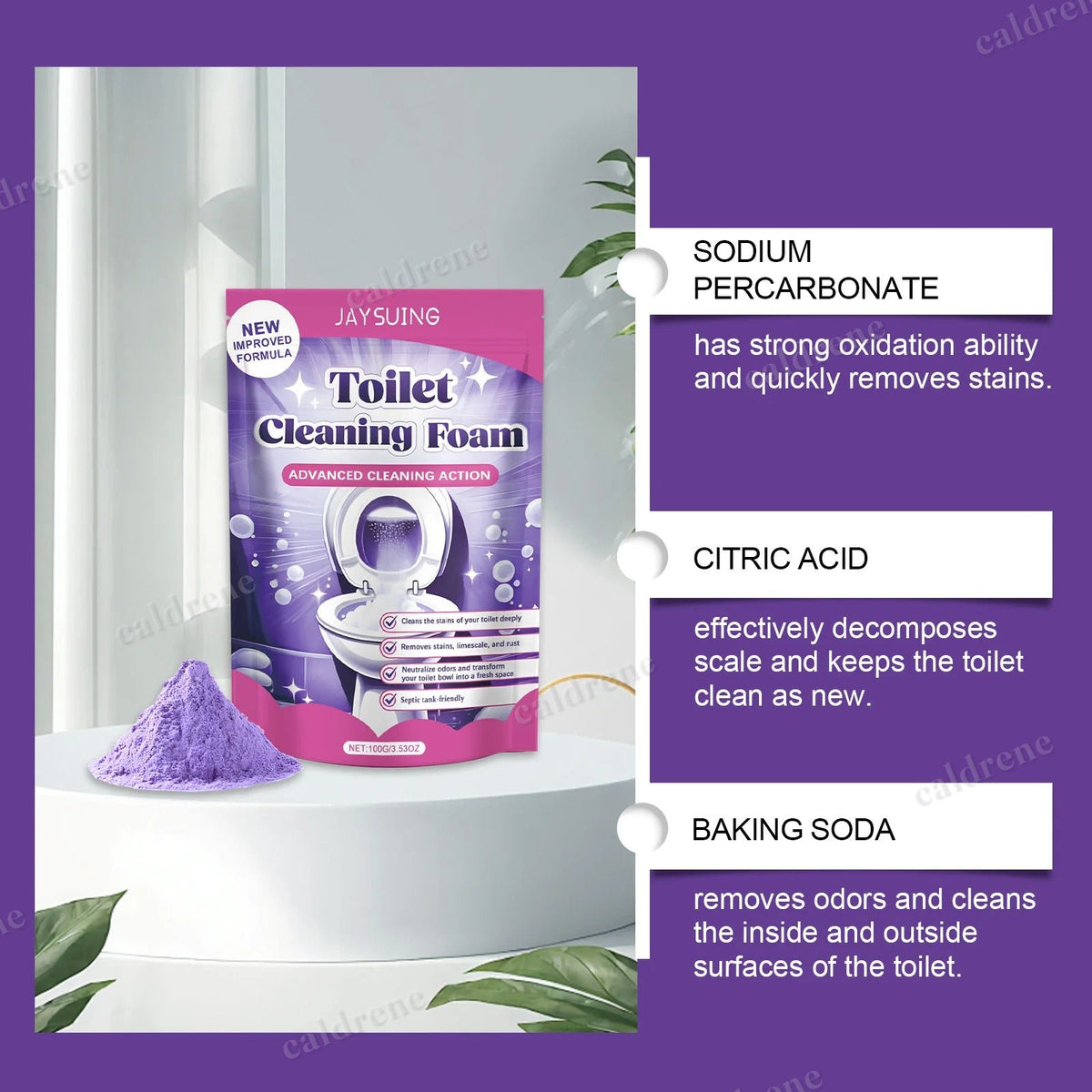 Toilet Cleaning Foam Powder for Deep Descaling and Stain Removal – view 4