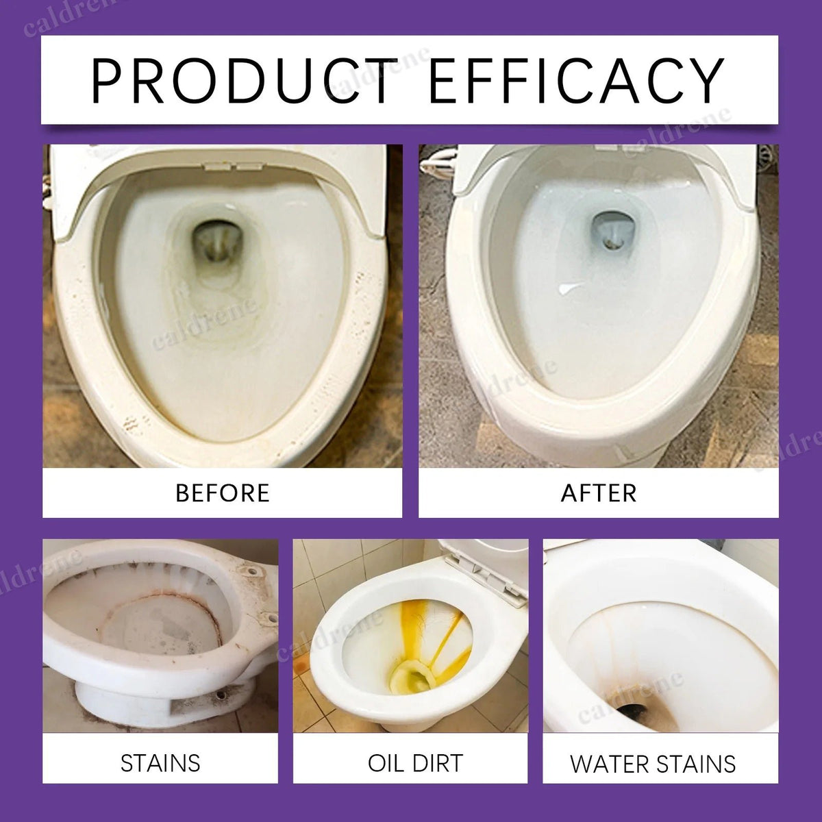 Toilet Cleaning Foam Powder for Deep Descaling and Stain Removal – view 5