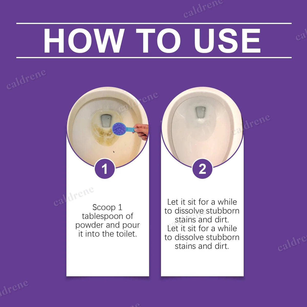 Toilet Cleaning Foam Powder for Deep Descaling and Stain Removal – view 6