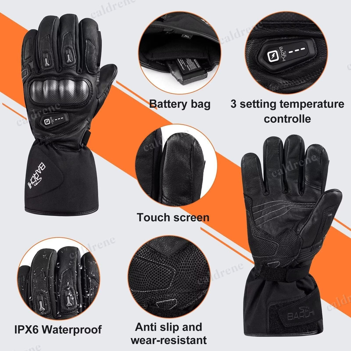 Touchscreen Heated Gloves – view 5