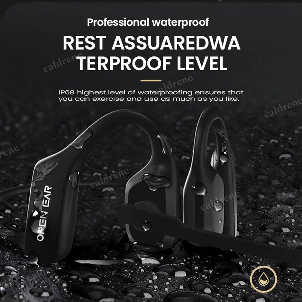 Trucker Bluetooth 5.3 Open Ear Wireless Headset with Dual Noise Cancelling Mic – view 6