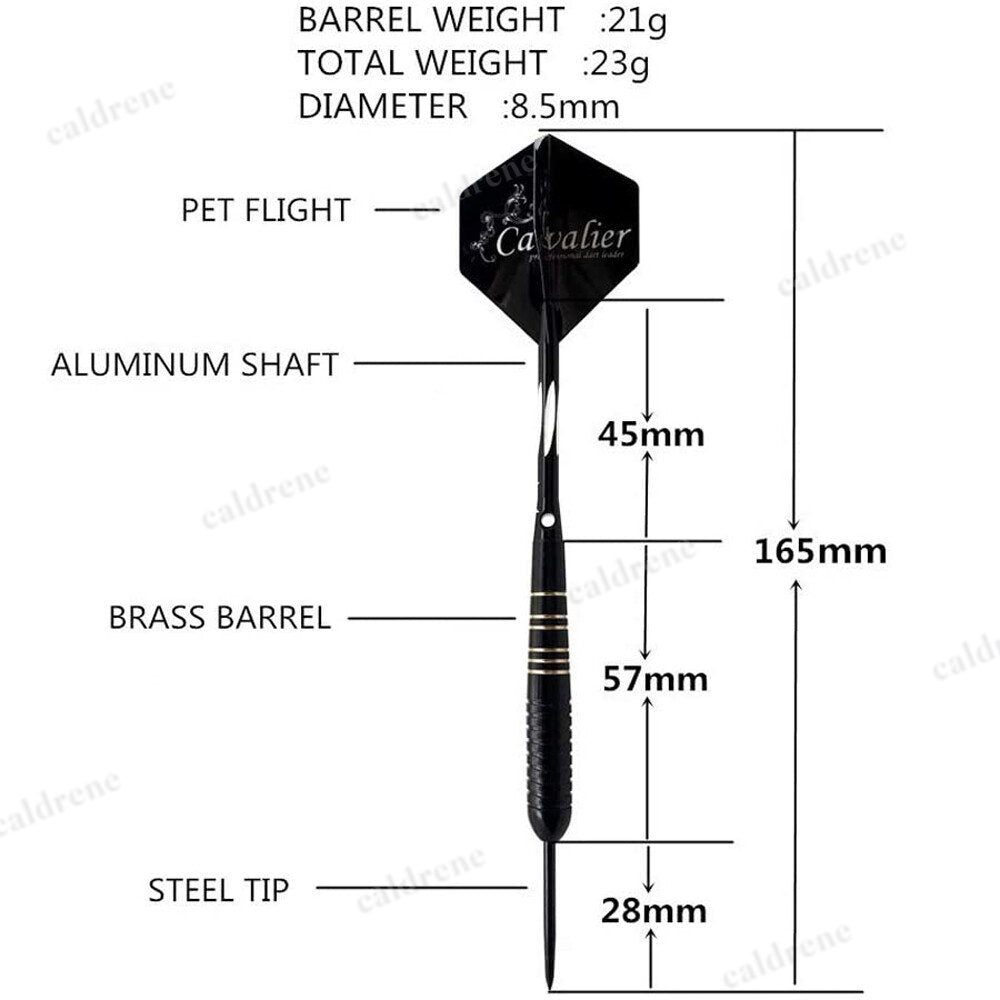 Tungsten Steel Tip Darts Set 23g with Case, 3 Pack – view 4