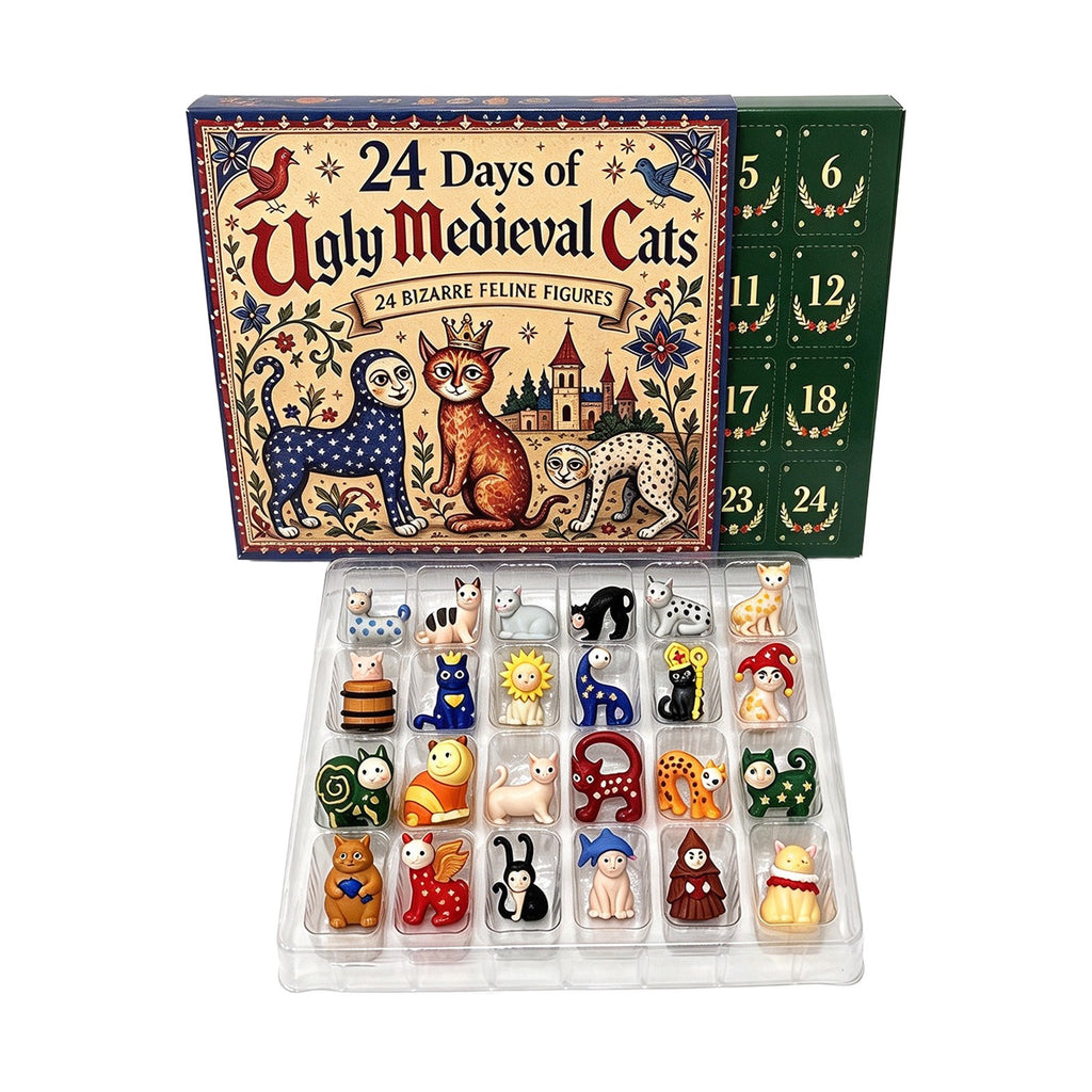 Ugly Medieval Cats 24 Days Advent Calendar 2026